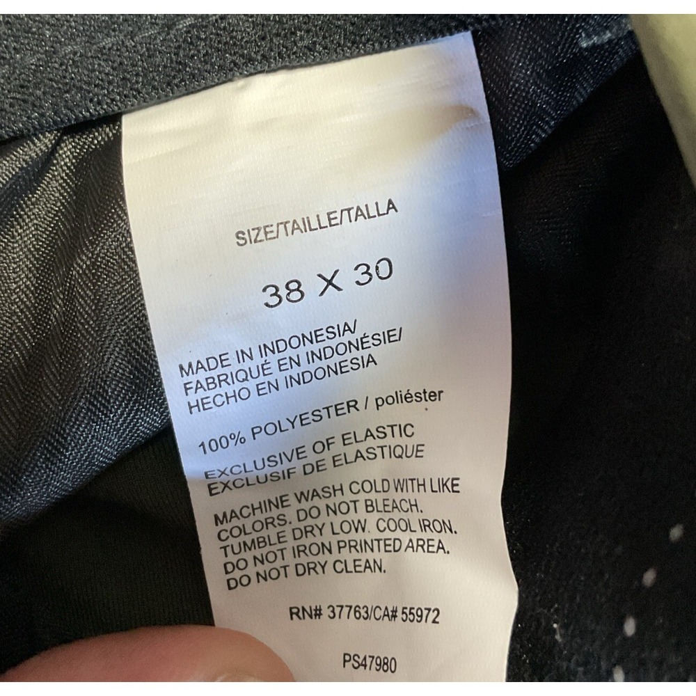NWT! Men's Perry Ellis Portfolio Skinny Fit Stretch Olive‎ Green Pants - 38x30 - Picture 4 of 7